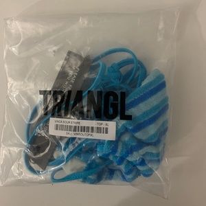 TRIANGL SWIM VINCA - SOUR STRIPE BIKINI TOP